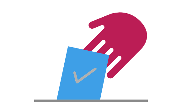 Symbol für Partnerschaft mit lokalen Initiativen