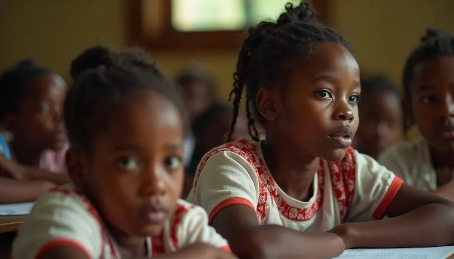 Mädchen in Togo — gefördert durch Spenden für Bildung und Empowerment